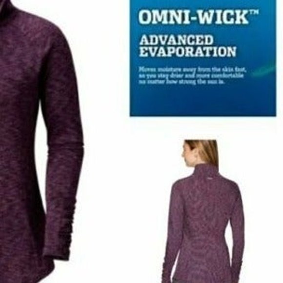 Columbia Outerspaced Half Zip Long Sleeved Womens XS NWT - Picture 3 of 8